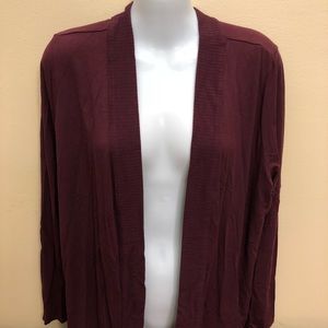 Gorgeous J.Jill Maroon Cardigan